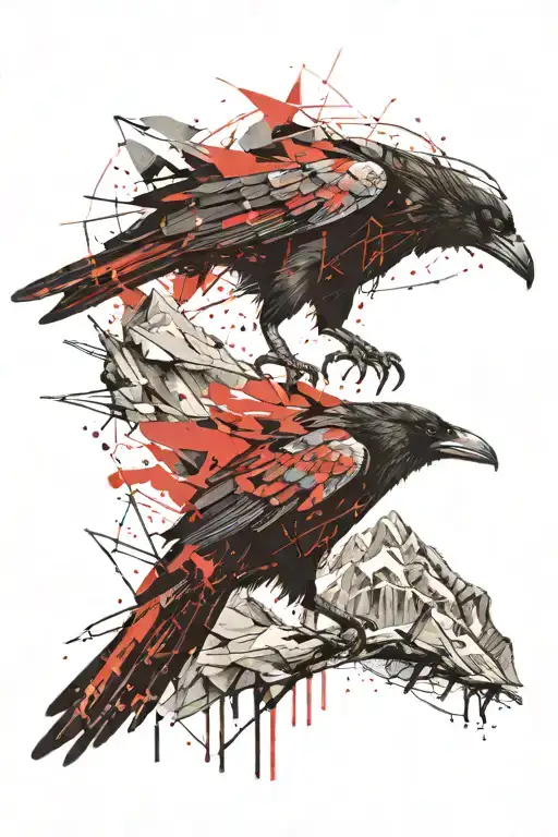 Raven Fuji Mountain Range