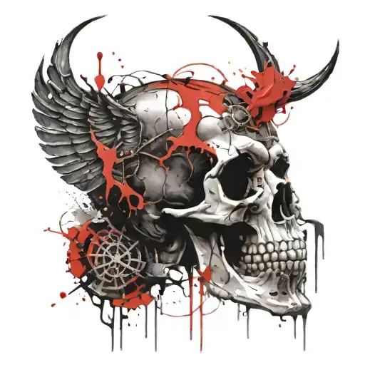 A Scarab Around The Skull