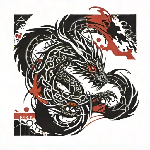 Tribal Dragon