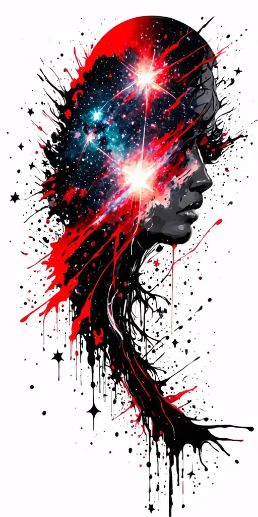 Galaxy Filled With Stars