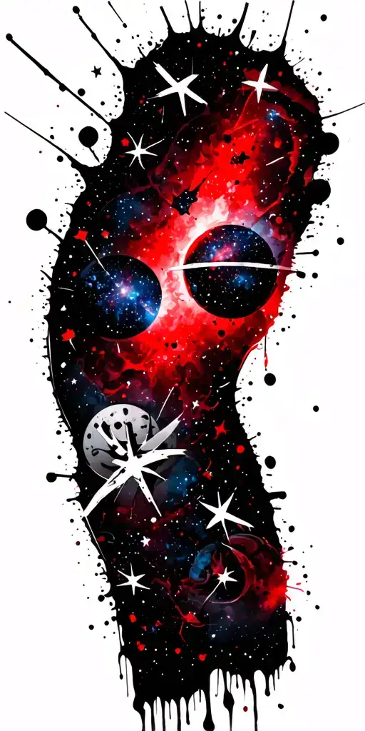 Galaxy Filled With Families Stars Constalations