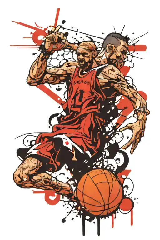 Basketball Gangster Neck