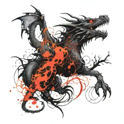 Dragon Breathing Fire