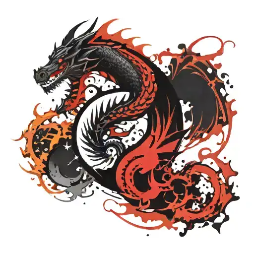 Dragon Yin Yang