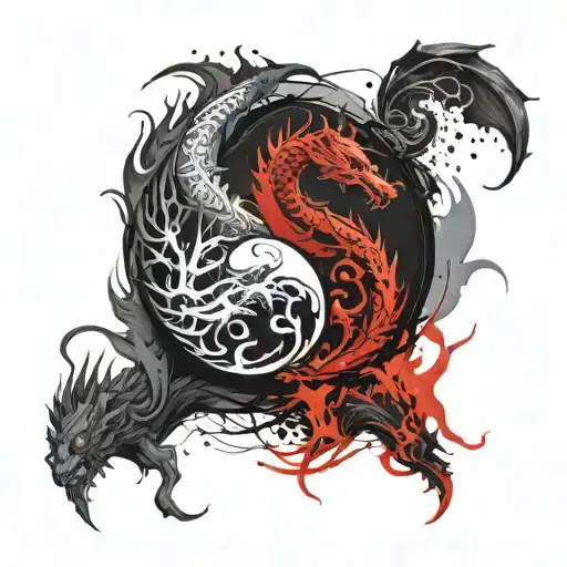 Yin Yang Dragon