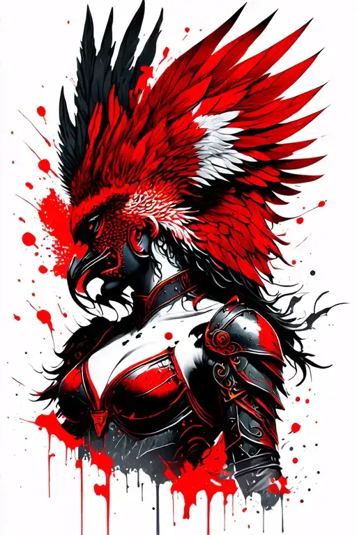 Valkyrie With Phenix Armor