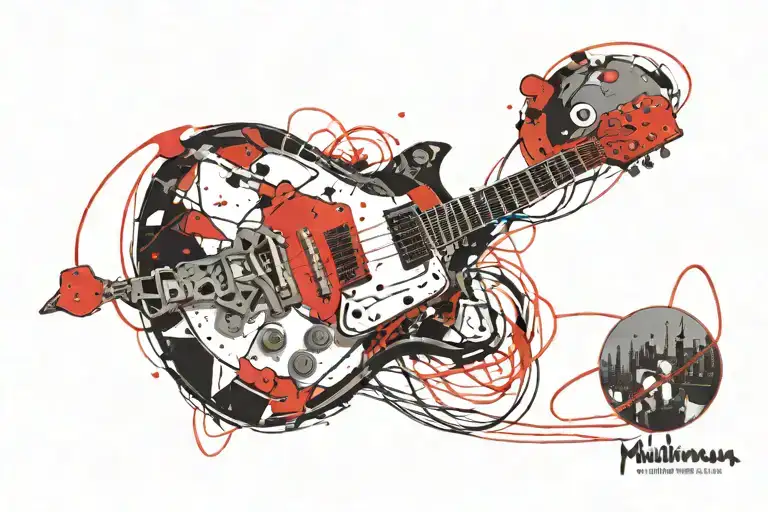 Millennium Falcon Guitar