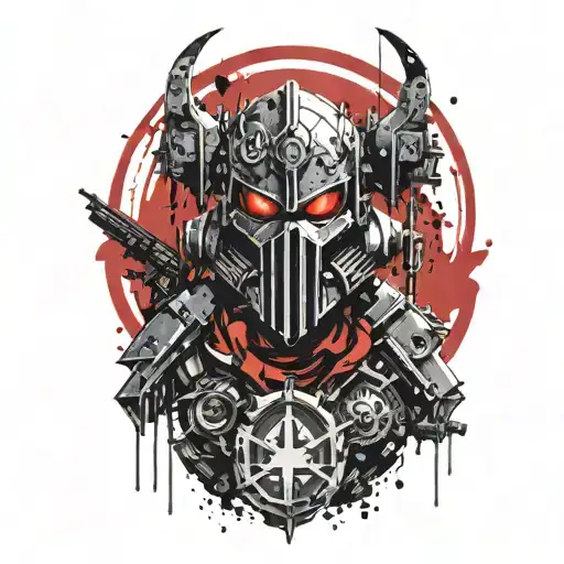 40K Night Lords Legion Symbol