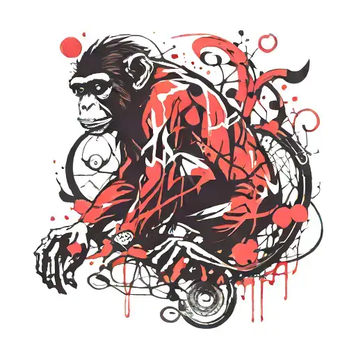 Monkey Vines Growing