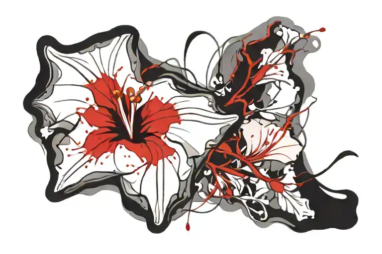 Bloody Morning Glory Vine