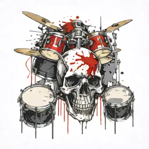 Skull And Drums
