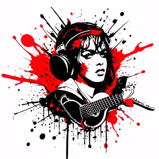 Generate Tattoo About My Music Journey As Imza404