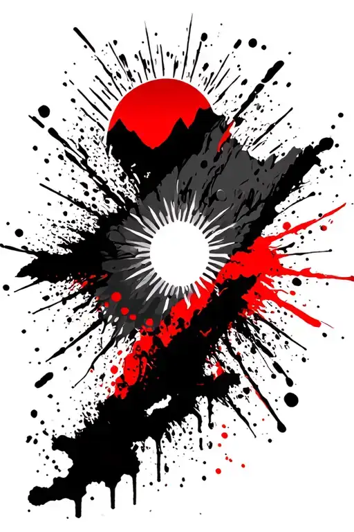 Sun Coming Over The Mountains Of West Virginia