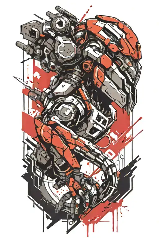 Incorporate Elements From Horizon Zero Dawn And Metroid Into A Futuristic Video Game Sleeve