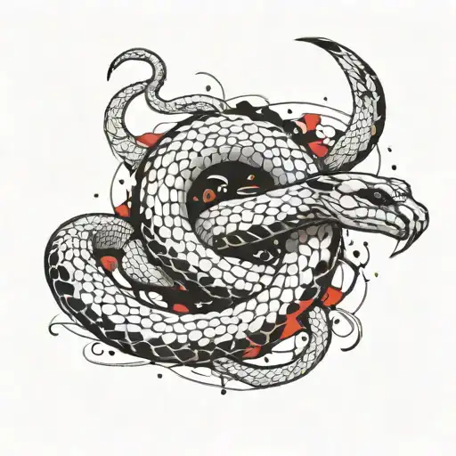 Celestial Snake Graphic