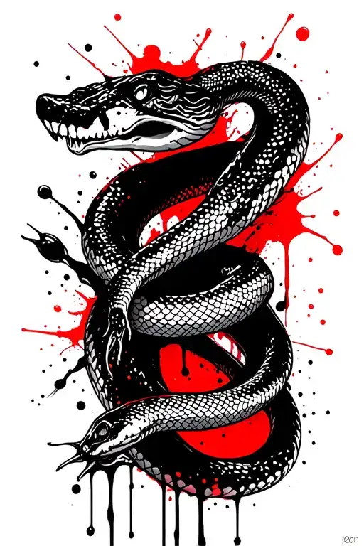 The Other Side Of The Shore And The Snake