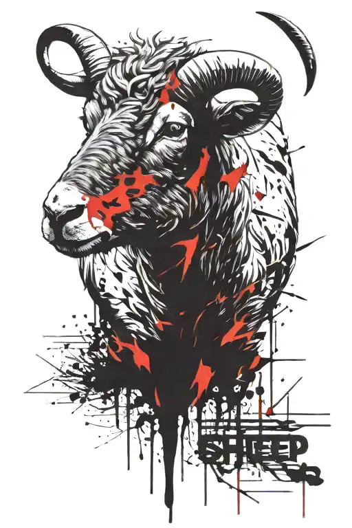 Knife Bull Sheep