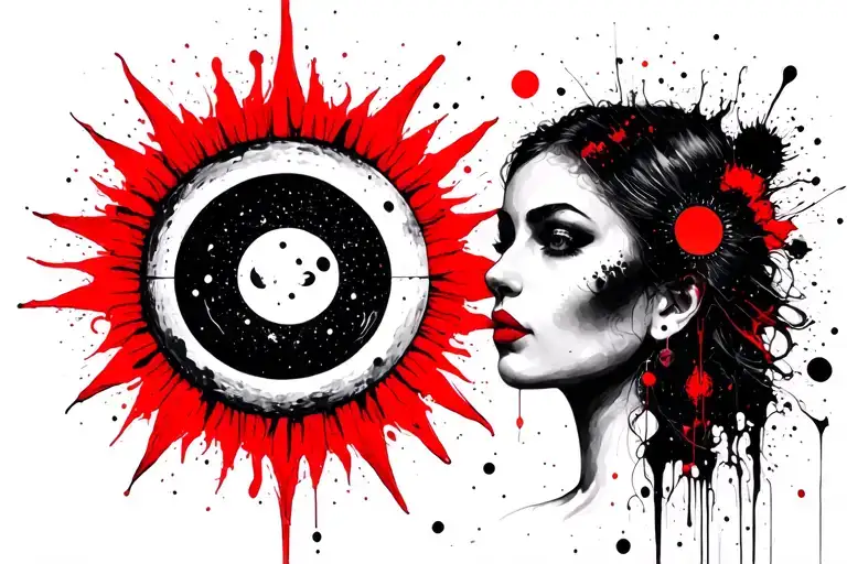 Gemini Sisters With Sun And Moon Phases