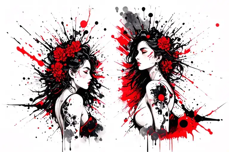 Virgo Japanese Upper Back