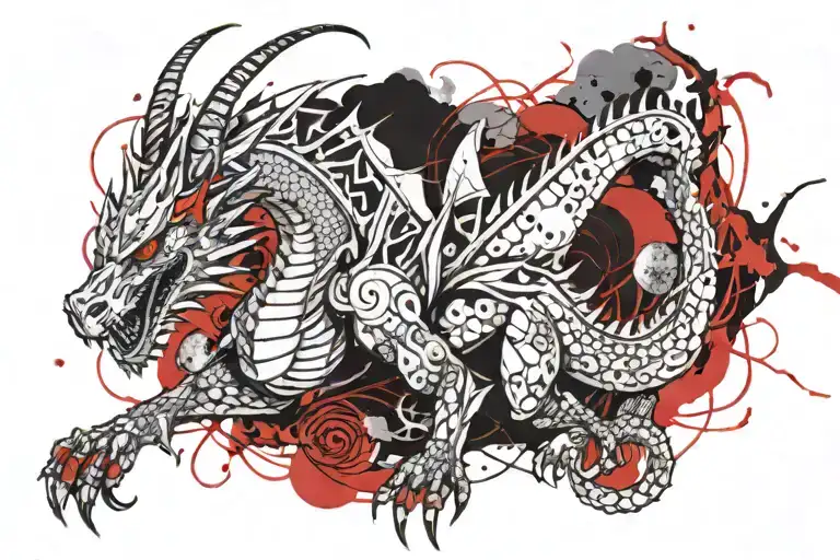 Dragon With Armor