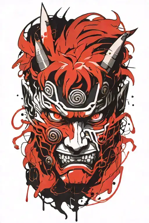 Naruto Oni Demon Mask