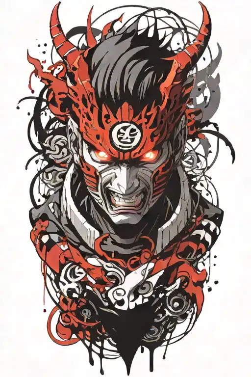 Naruto Oni Demon Mask