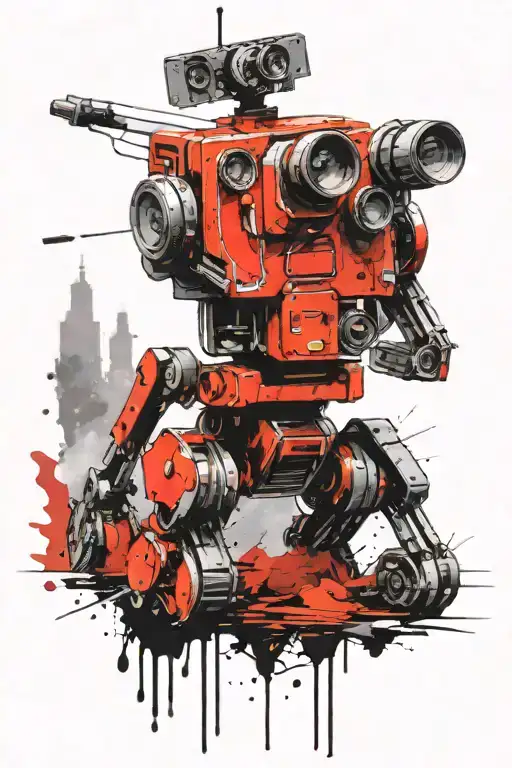 Johnny 5 Space Themed