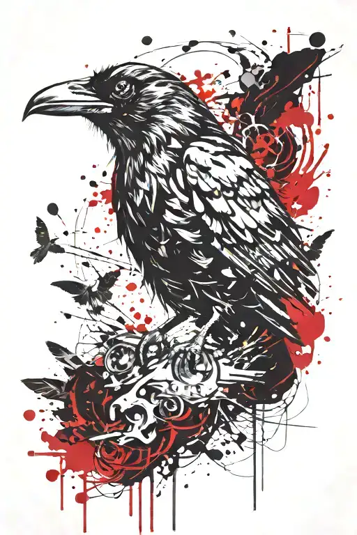 Voodoo Style Crow