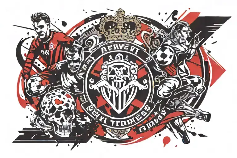 Royal Antwerp Football Club Logo Featuring