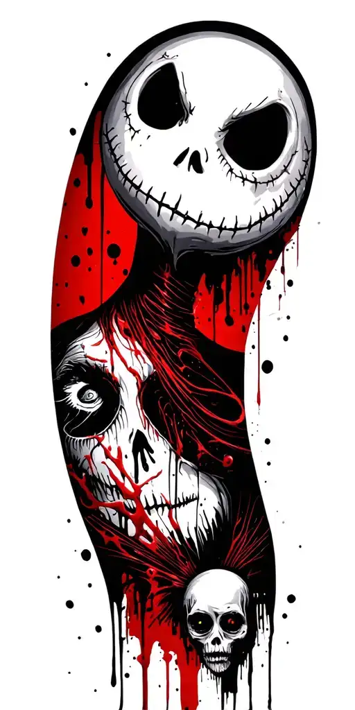 Nightmare Before Christmas Sleeve