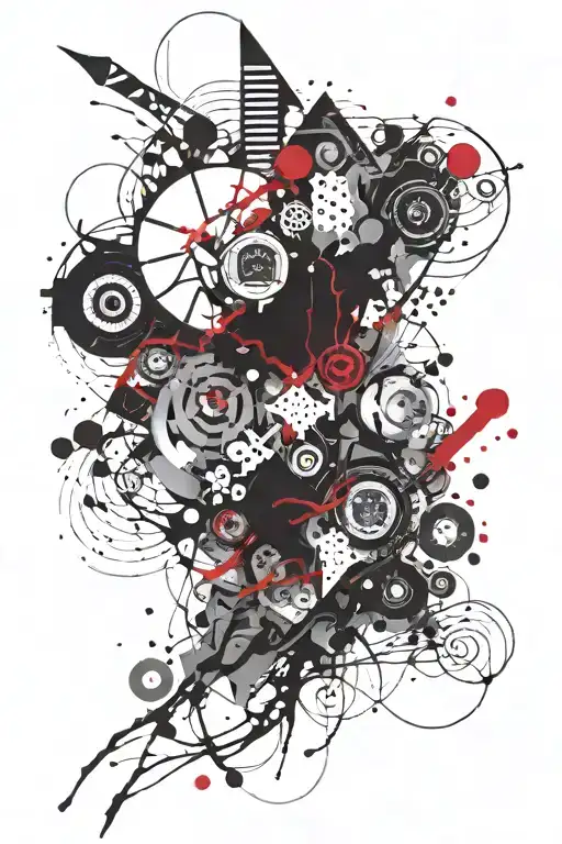 Adhd Black And White Design