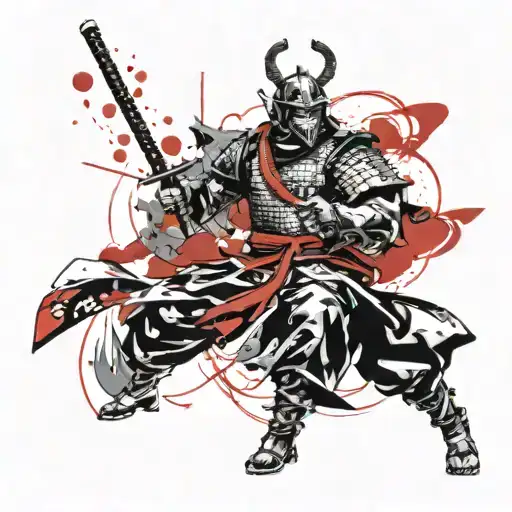 Samurai Zeus Power War Soldier