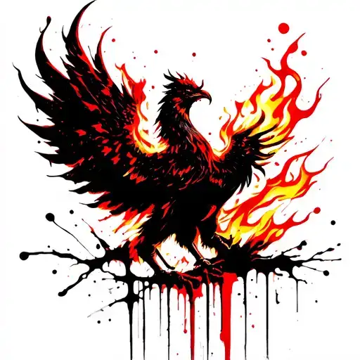 Phoenix Fire Flames