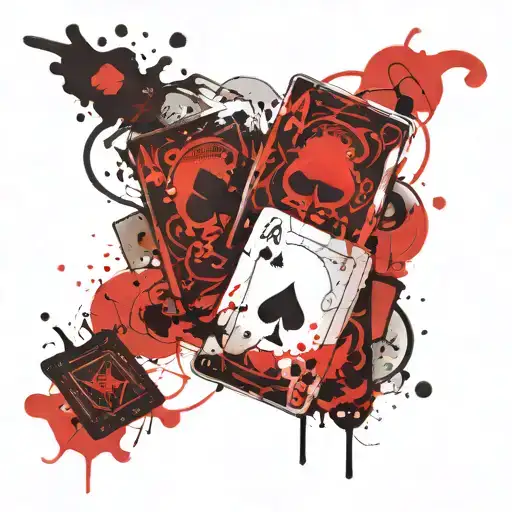 Two Aces Poker Card