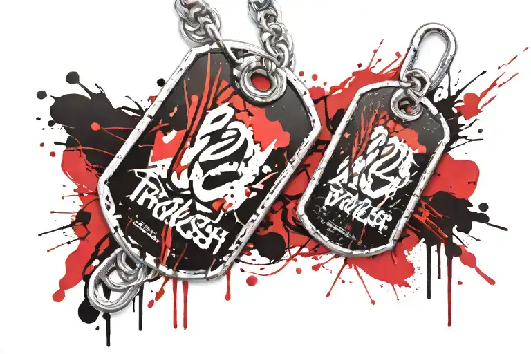 Dog Tag Number 12020328