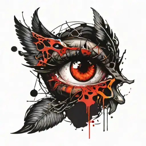 Seraphim Eye In Dark Style
