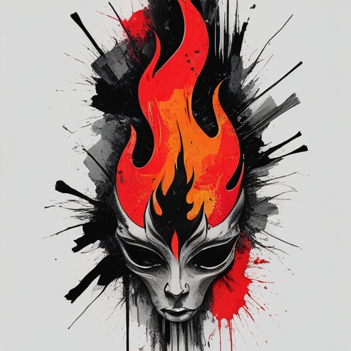 Moonlit Flame’s Path