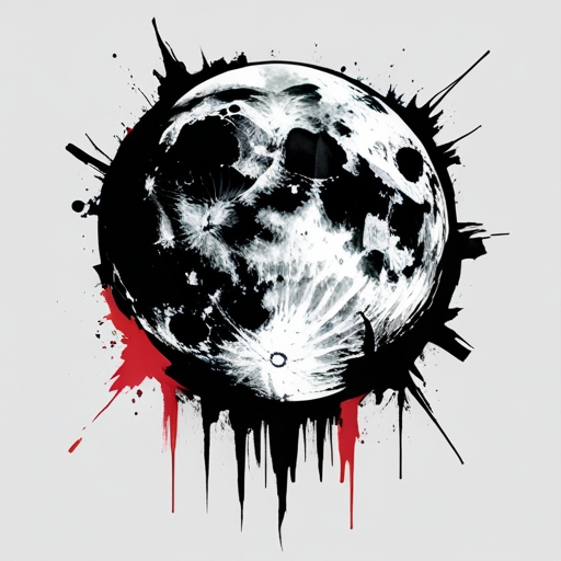 Whispers of the Fallen Moon Tattoo idea