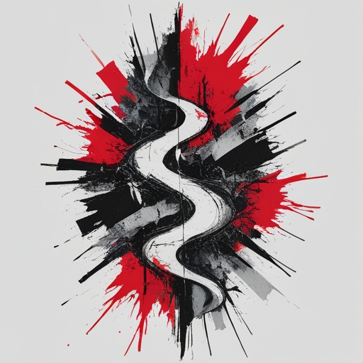 Crimson Path of Destiny Tattoo idea