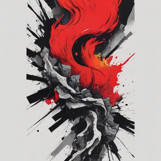 Crimson Firestorm’s Path Tattoo idea