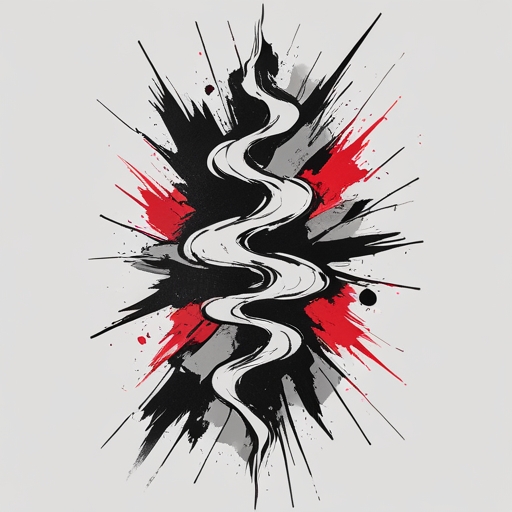 Sacred Storm of the Soul’s Path Tattoo idea