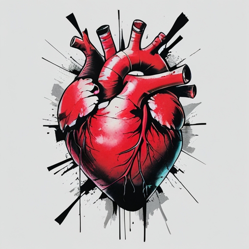Shattered Heart of Ashes Tattoo idea