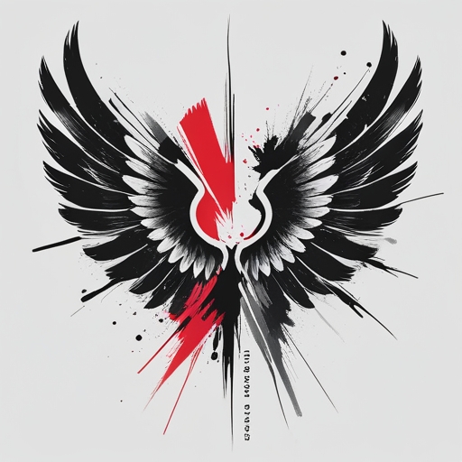 Soul’s Sacred Wings of Fate Tattoo idea
