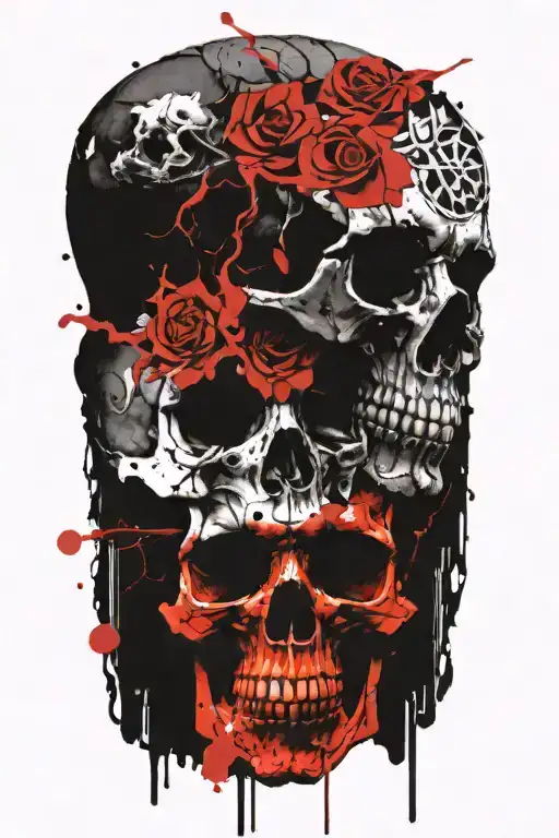 Marcus Aurelius And Skull