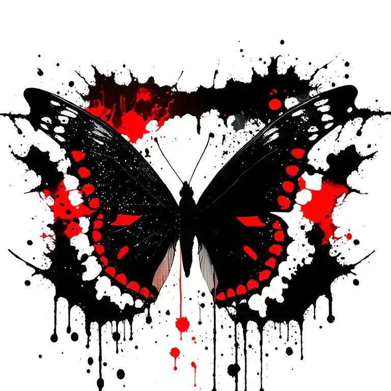 Via With A Butterfly At The End