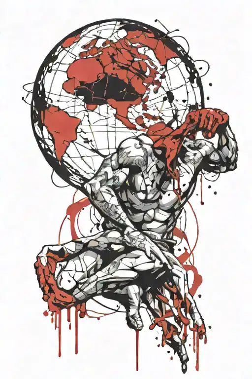 Atlas Holding The Earth