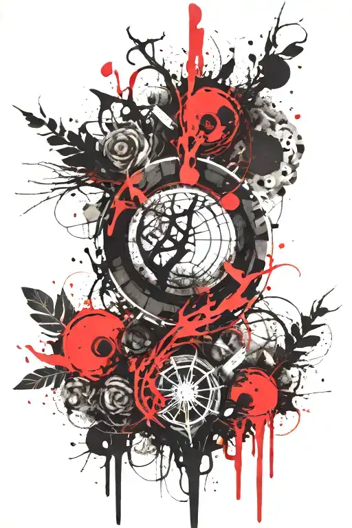 Jormungander And Yggdrasil