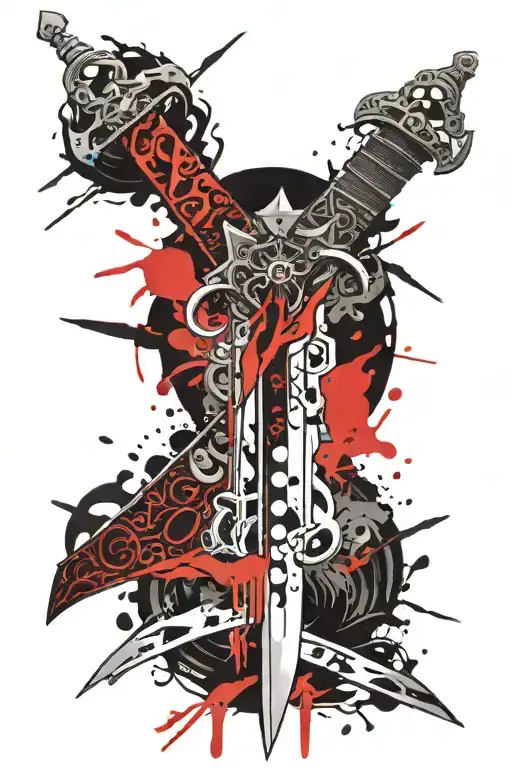 Sword With Neotribals