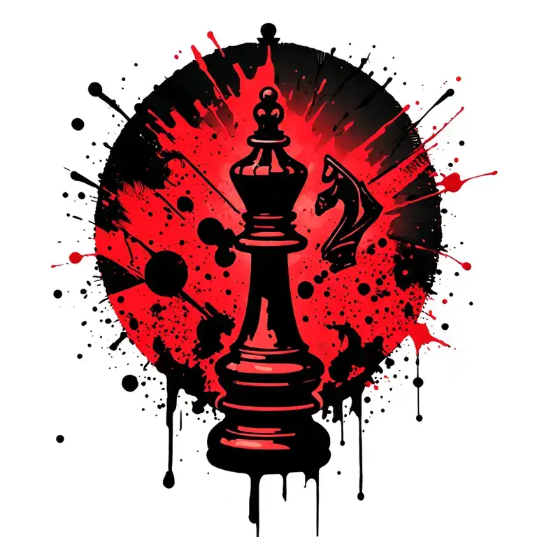 Chess King Simple Trash Polka Style