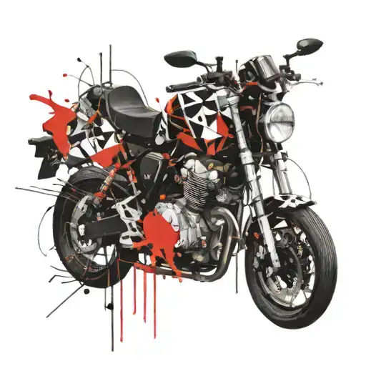 Choas Lines Only Use Black